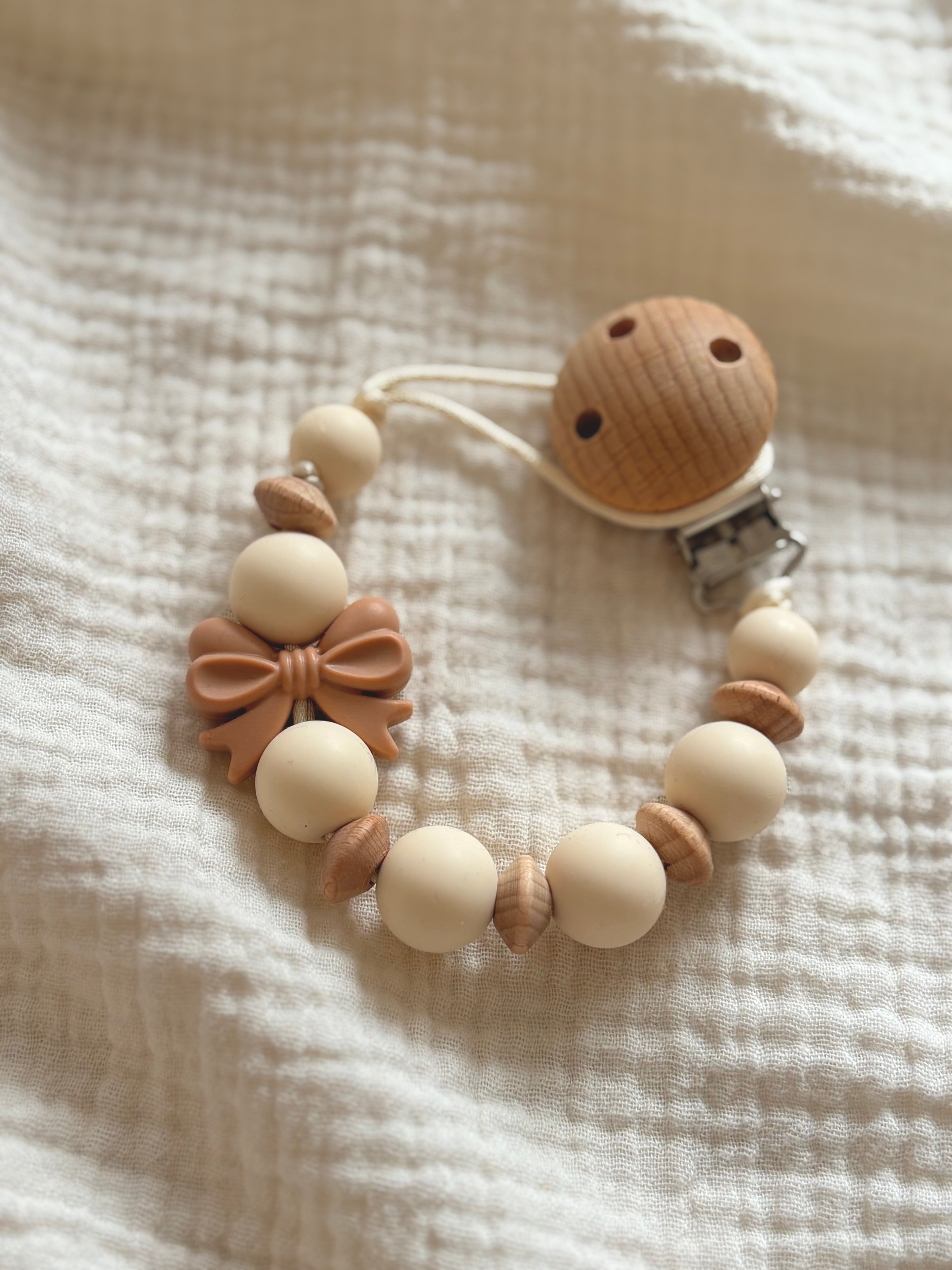 Speenkoord ‘Strik’ | Oudroze