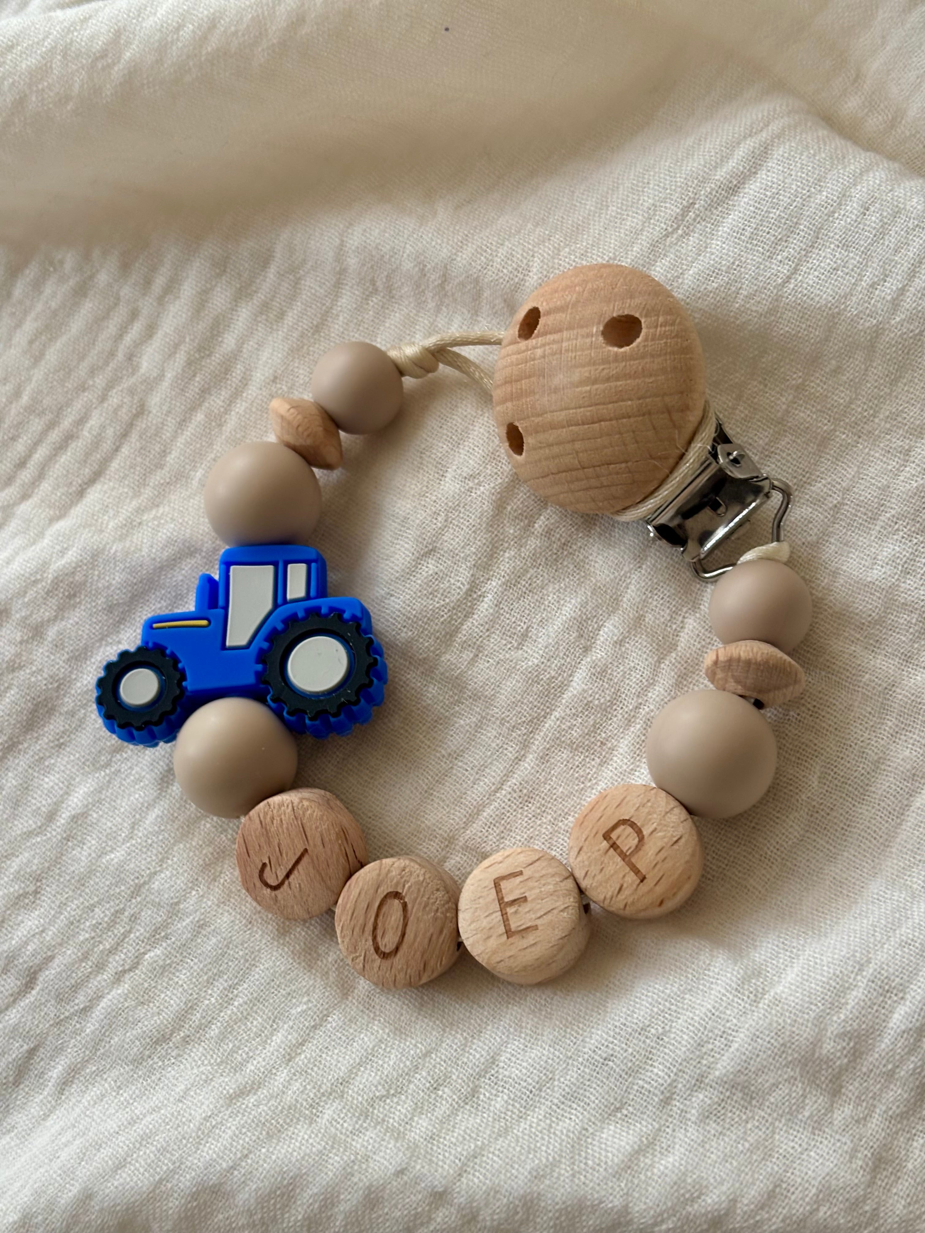 Speenkoord ‘Trekker’ met naam