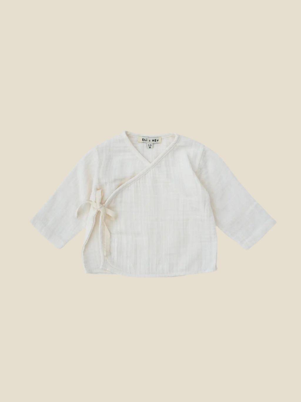 Mousseline vestje | Crème | Eli & Nev