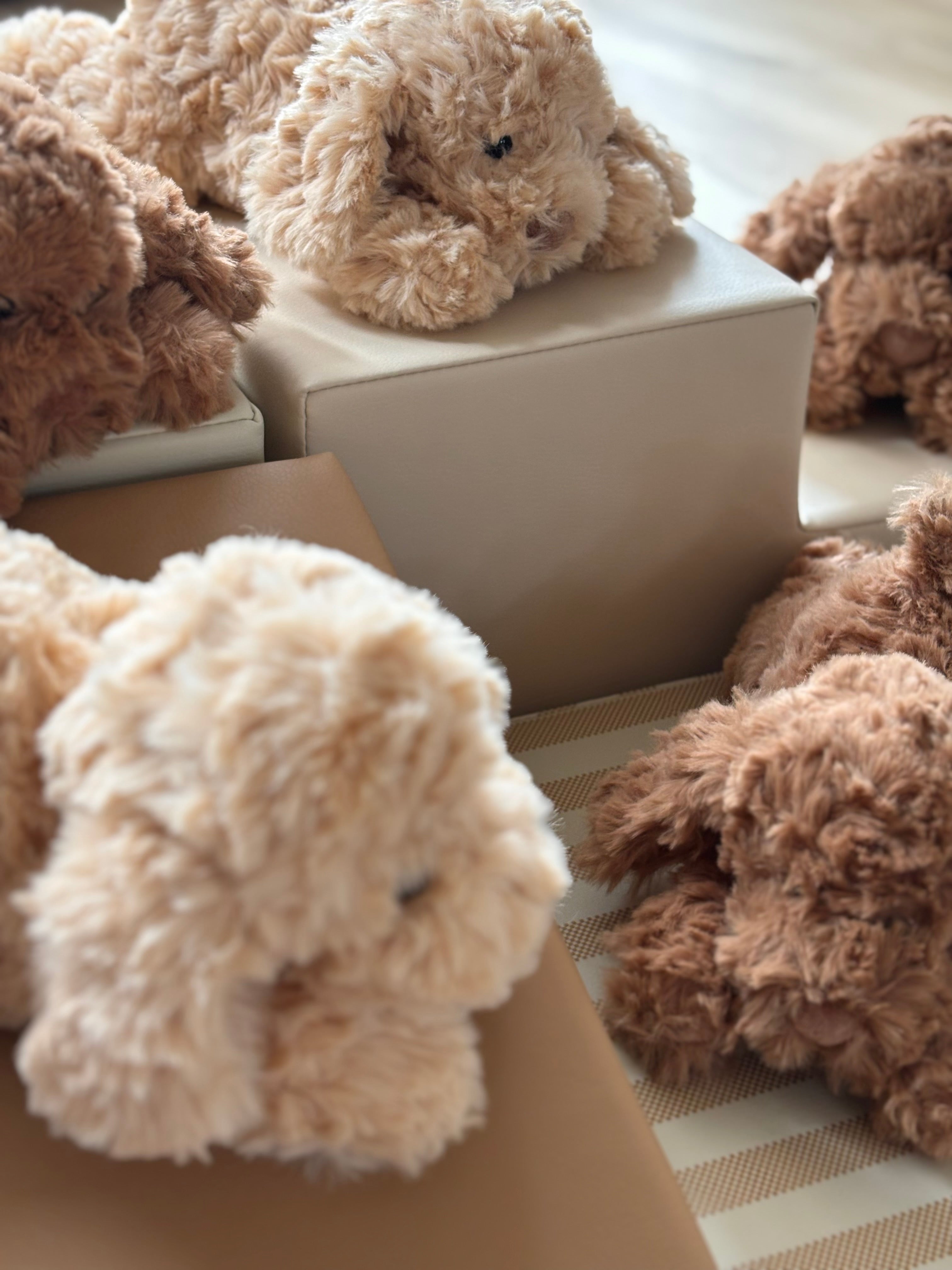 Knuffel ‘Milo’ | Beige & Bruin