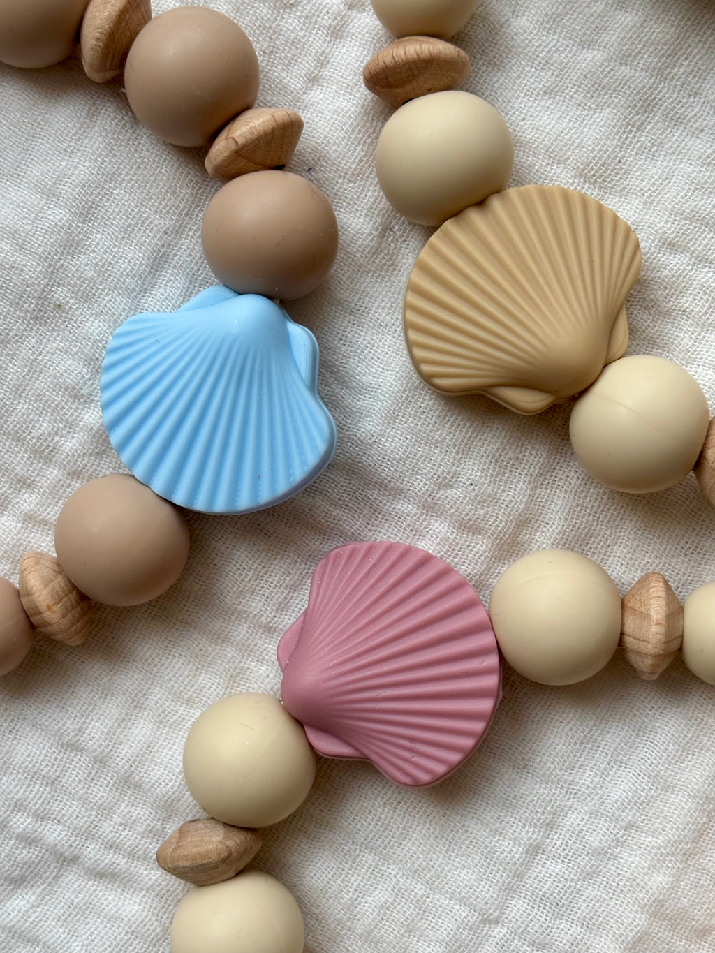 Speenkoord ‘Schelp’ | Beige