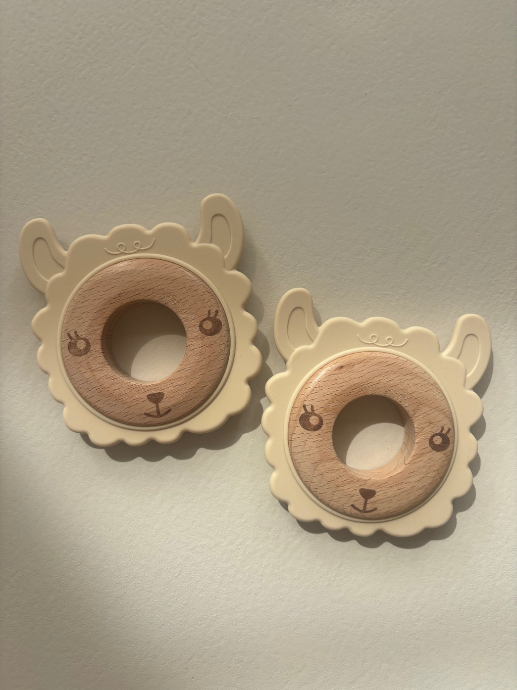 Bijtring 'Schaapje' | Beige