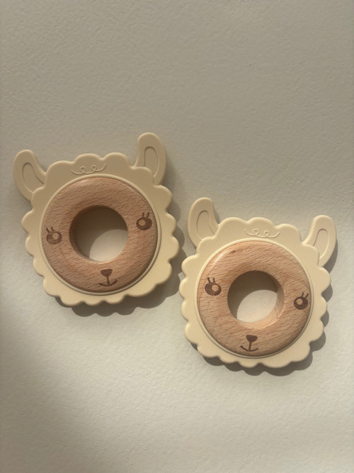 Bijtring 'Schaapje' | Beige
