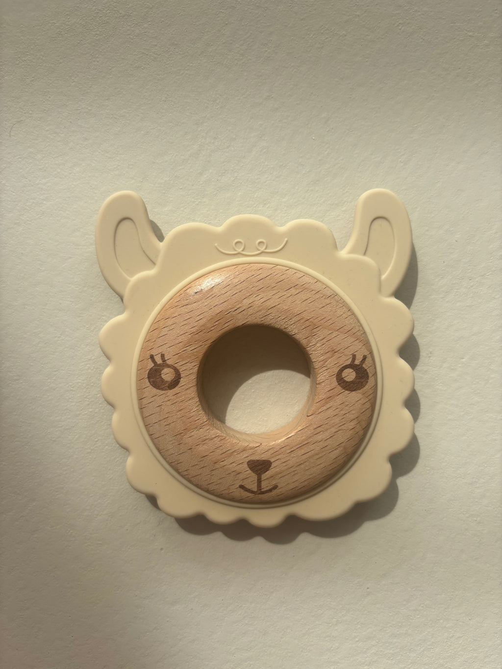 Bijtring 'Schaapje' | Beige